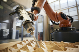 Carving End Effector, image courtesy of UAP